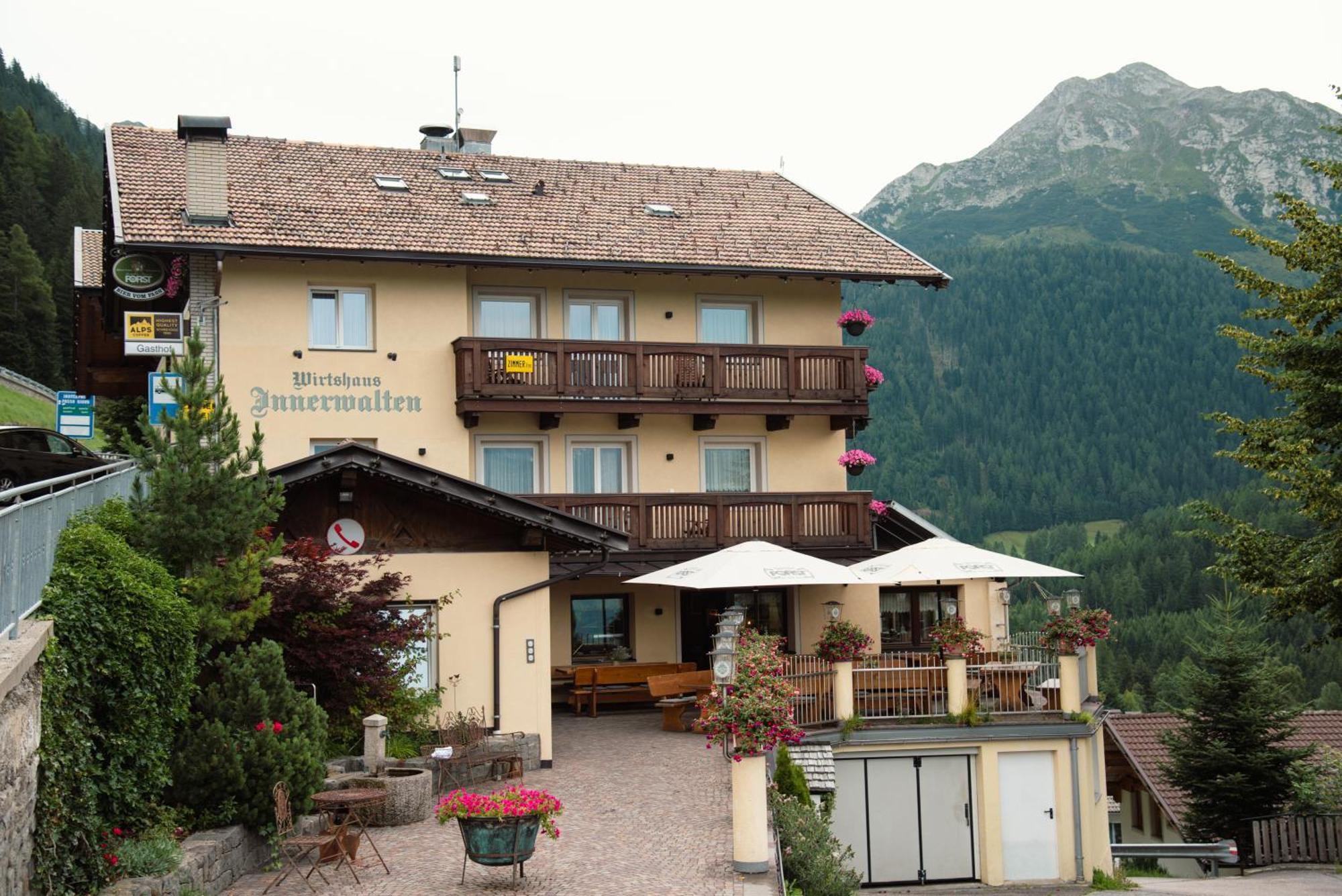 Gasthof Innerwalten San Leonardo in Passiria Exterior foto